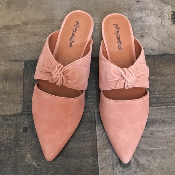 Jeffrey Campbell Shoes - Jeffrey Campbell Charlin Flats Slip On Blush 7.5